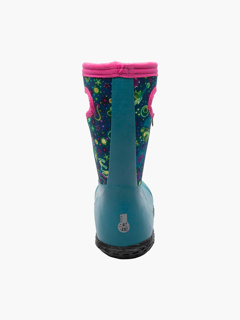 York Neon Unicorn Kids Rainboots (73086)