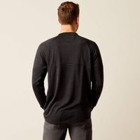 Rebar Gridwork Long Sleeve T-shirt Black (10052075)