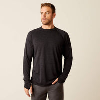 Rebar Gridwork Long Sleeve T-shirt Black (10052075)