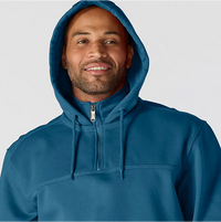 Rain Defender Loose Fit Heavyweight Quarter-Zip Hoodie (100617)