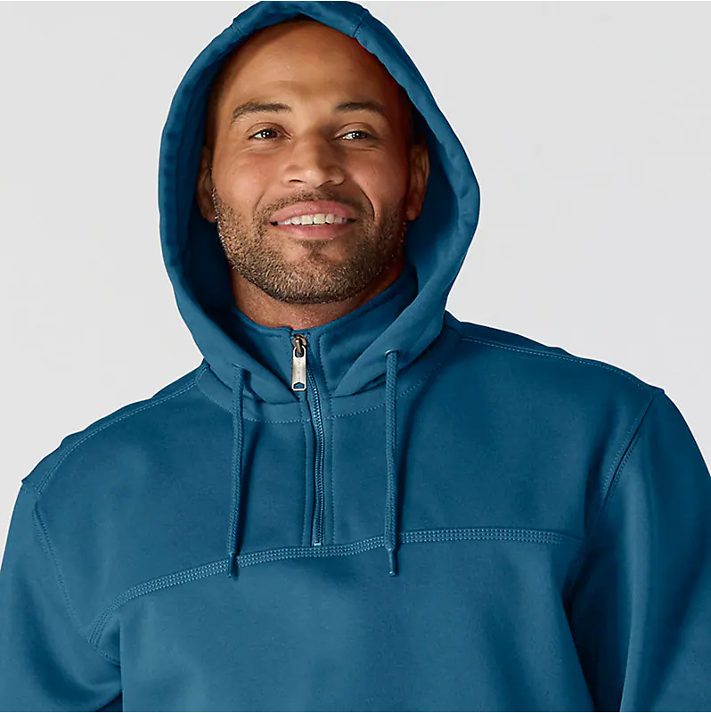 Rain Defender Loose Fit Heavyweight Quarter-Zip Hoodie (100617)