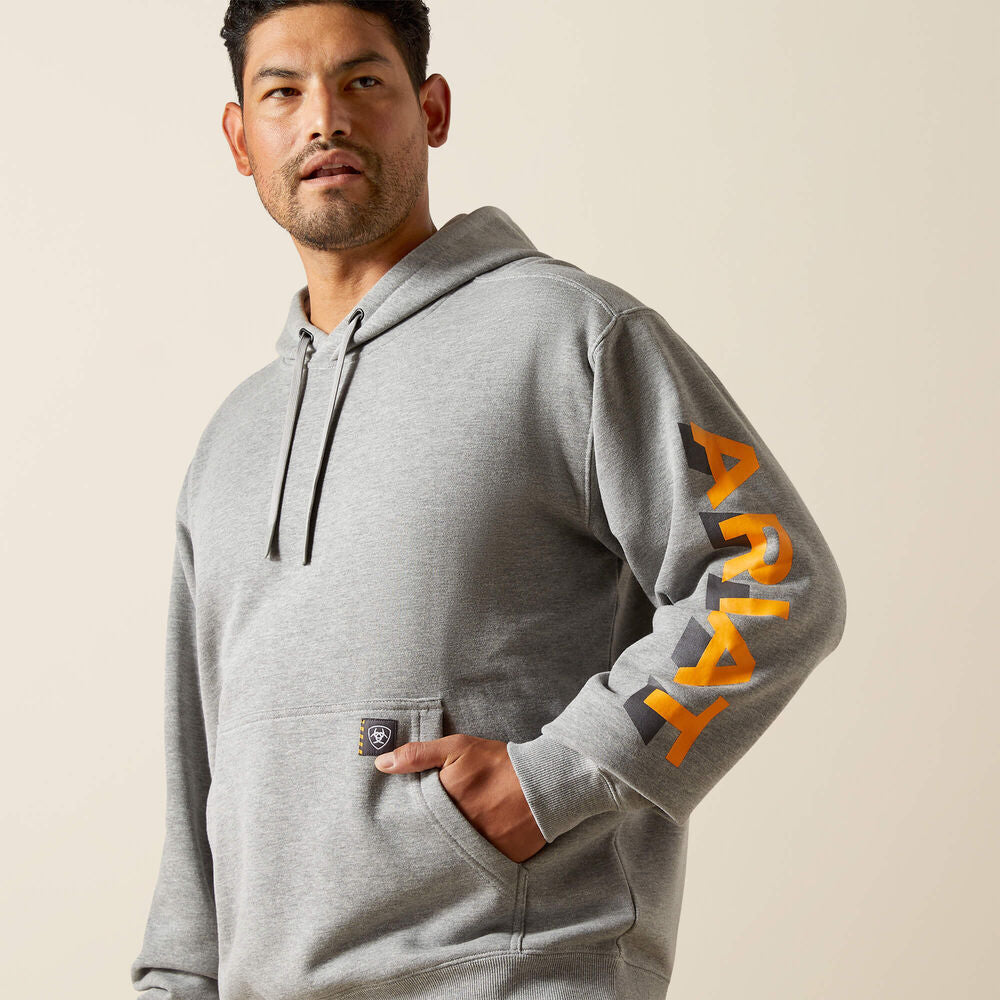 Rebar Lightweight Logo Hoodie