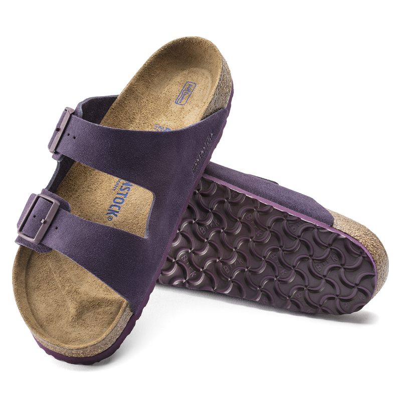 Arizona Suede Soft Footbed Sandal