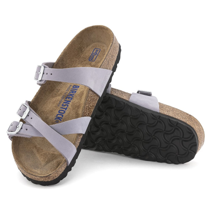 Franca Nubuck Soft Footbed Sandal