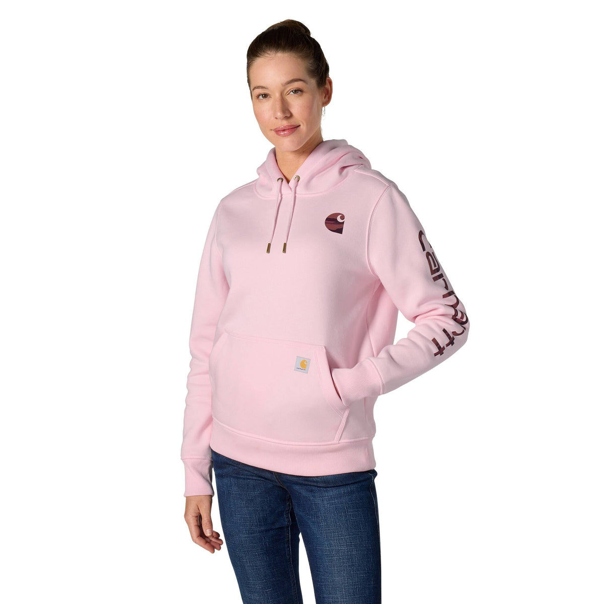 Women's Clarksburg Graphic Sleeve Pullover Sweatshirt