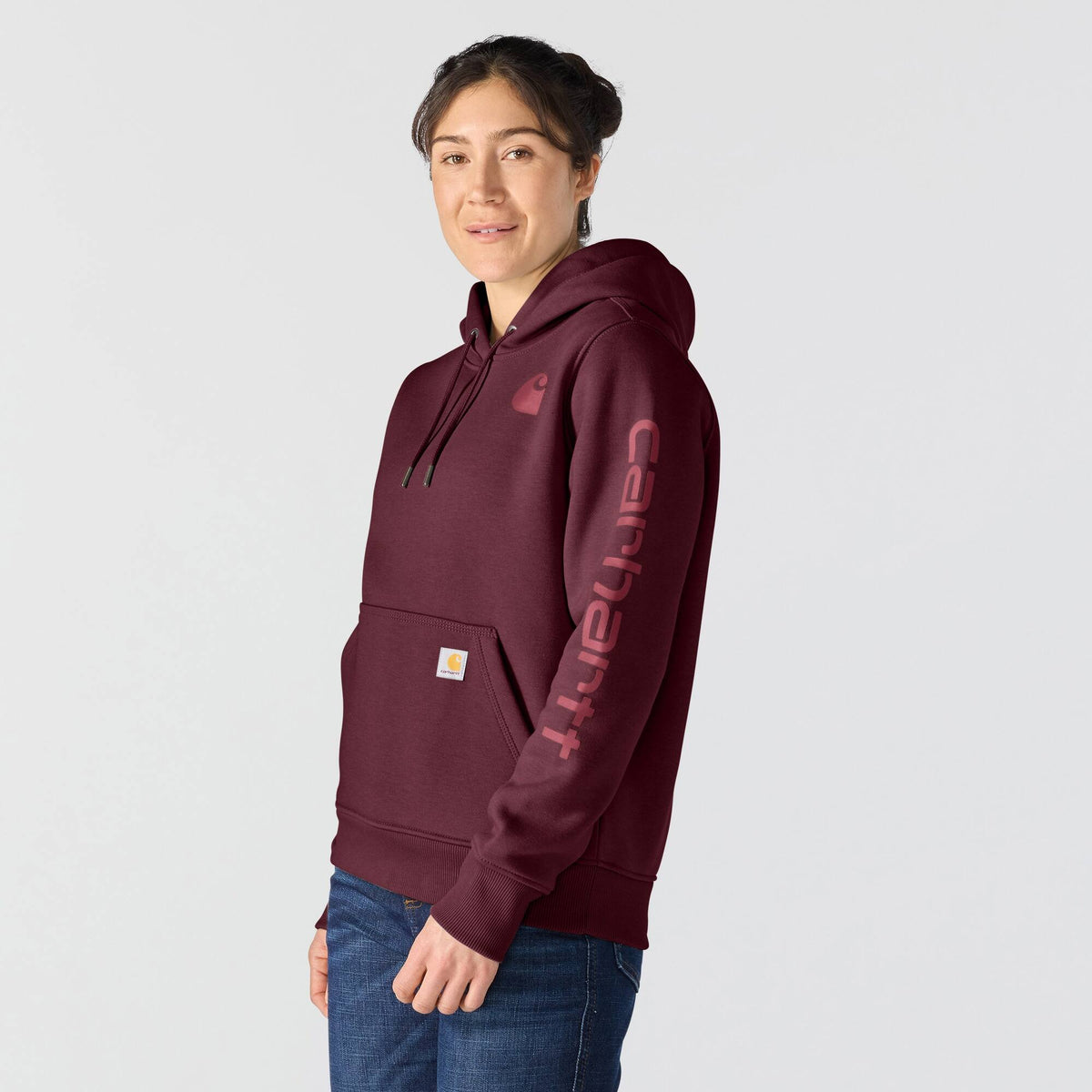 Women's Clarksburg Graphic Sleeve Pullover Sweatshirt