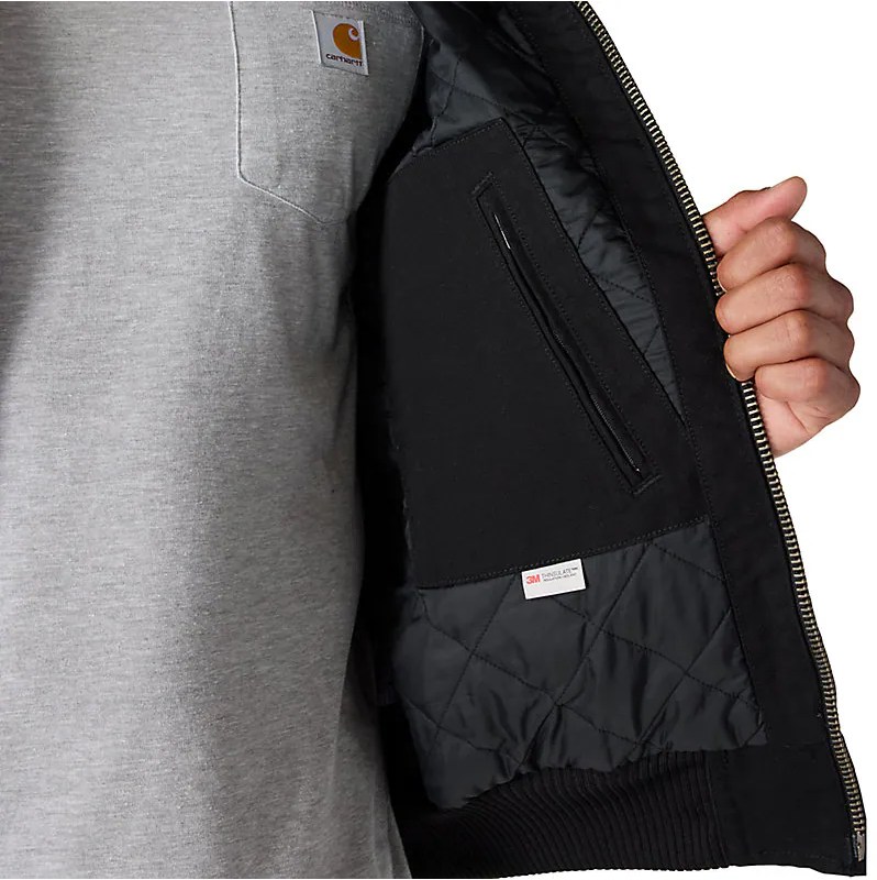 J130 Loose Fit Washed Duck Insulated Active Jacket (104050)