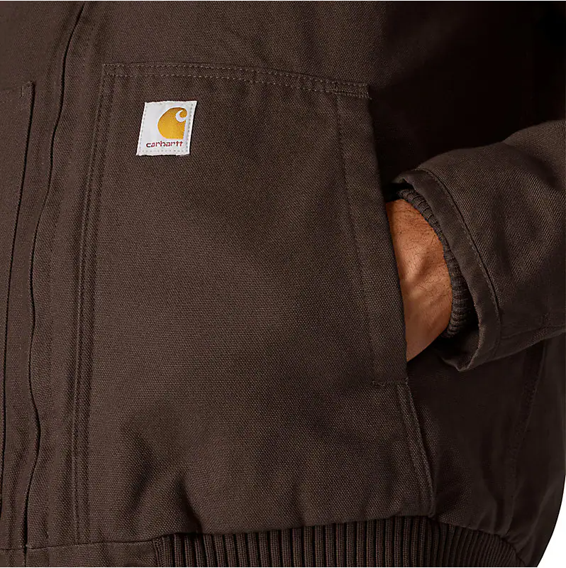 J130 Loose Fit Washed Duck Insulated Active Jacket (104050)