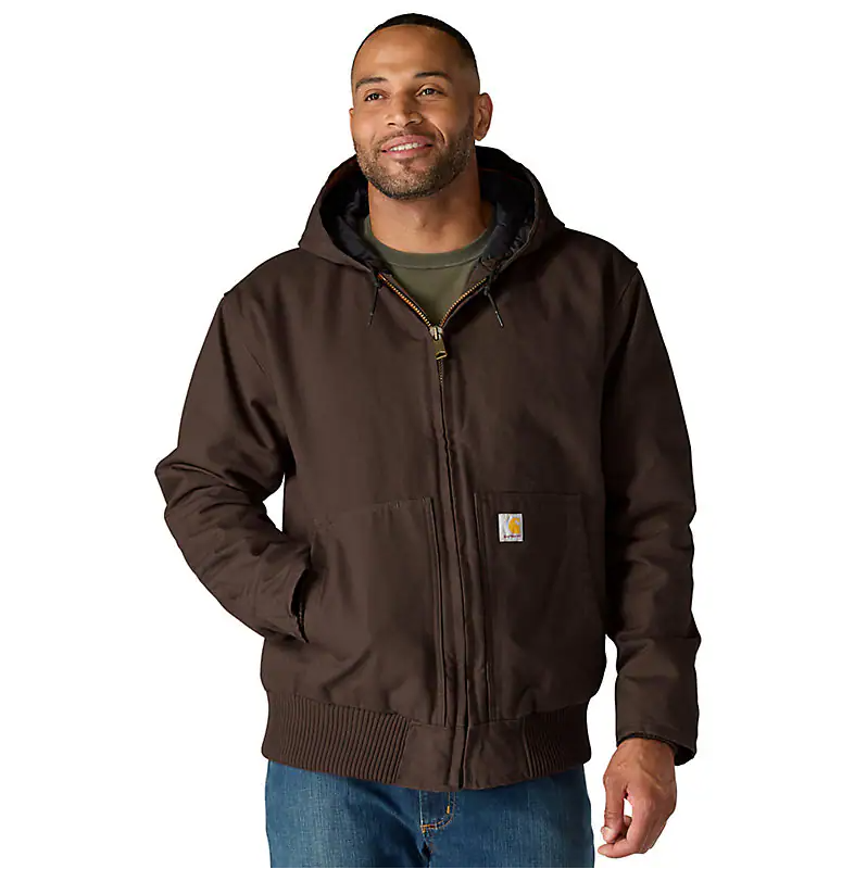 J130 Loose Fit Washed Duck Insulated Active Jacket (104050)