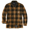 Relaxed Fit Flannel Sherpa-Lined Shirt Jacket (105939)