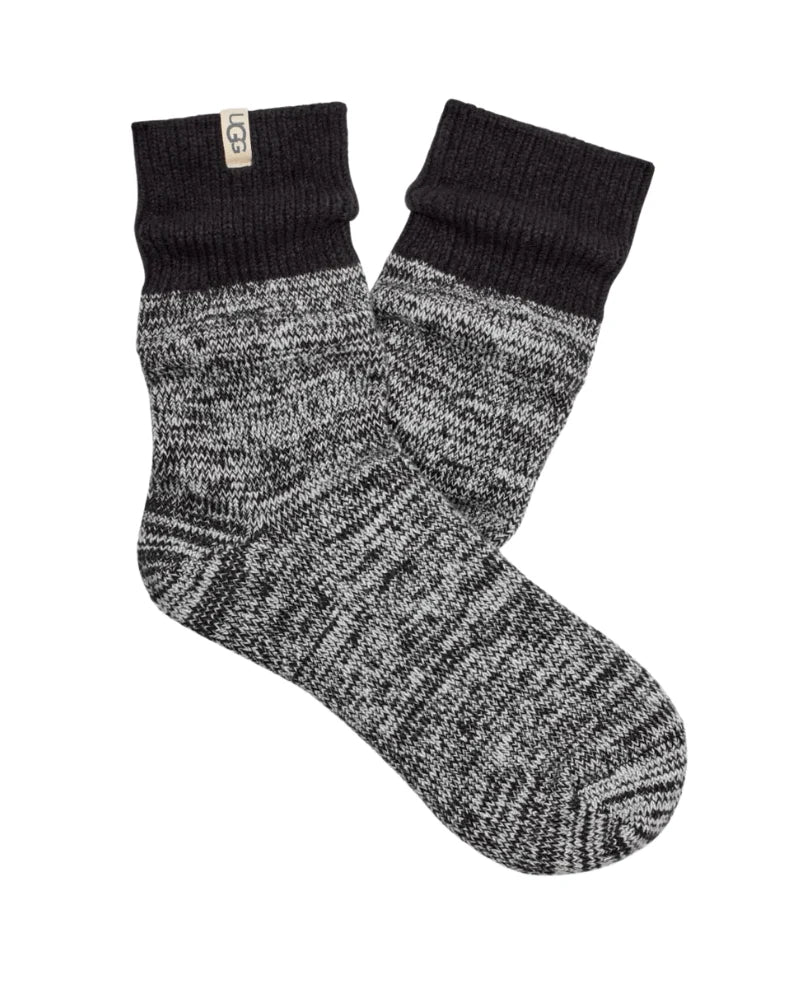 Women's Rib Knit Slouchy Quarter