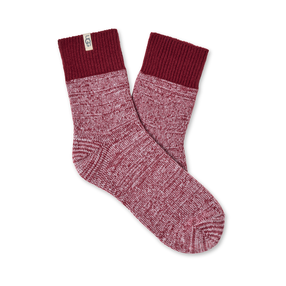 Women's Rib Knit Slouchy Quarter