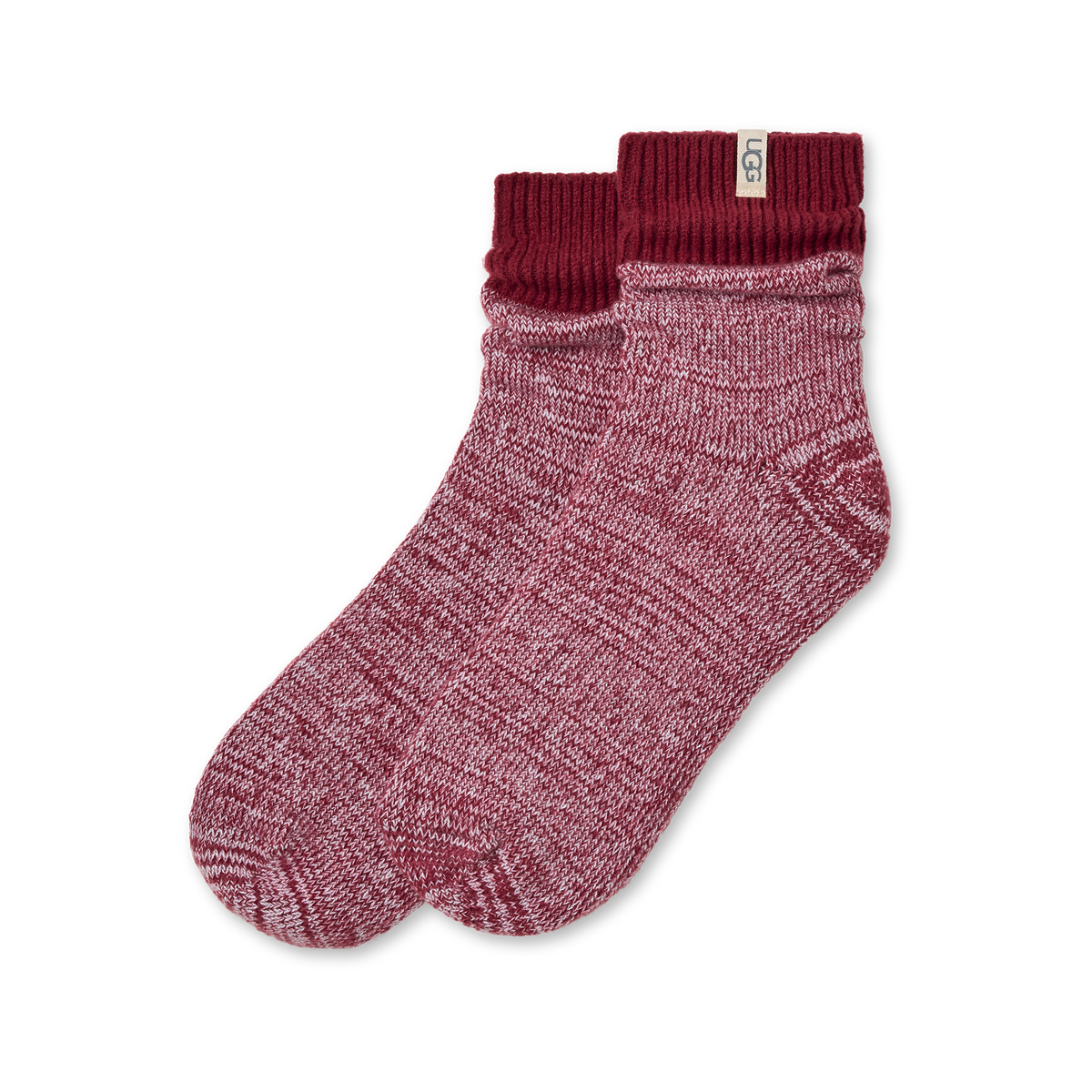 Women's Rib Knit Slouchy Quarter