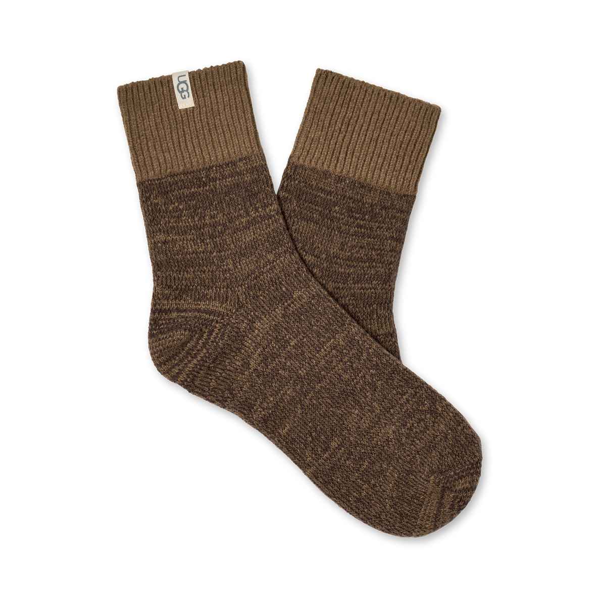Women's Rib Knit Slouchy Quarter