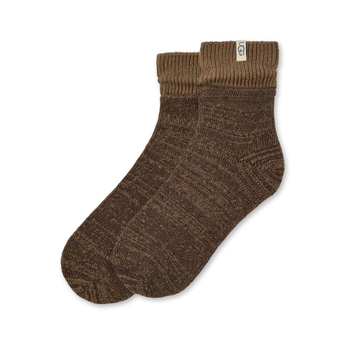 Women's Rib Knit Slouchy Quarter