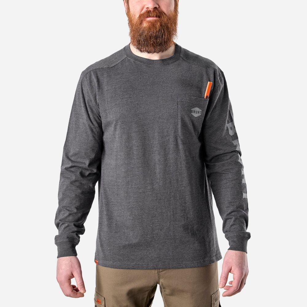 The Martin BRUNT Long Sleeve Pocket Tee