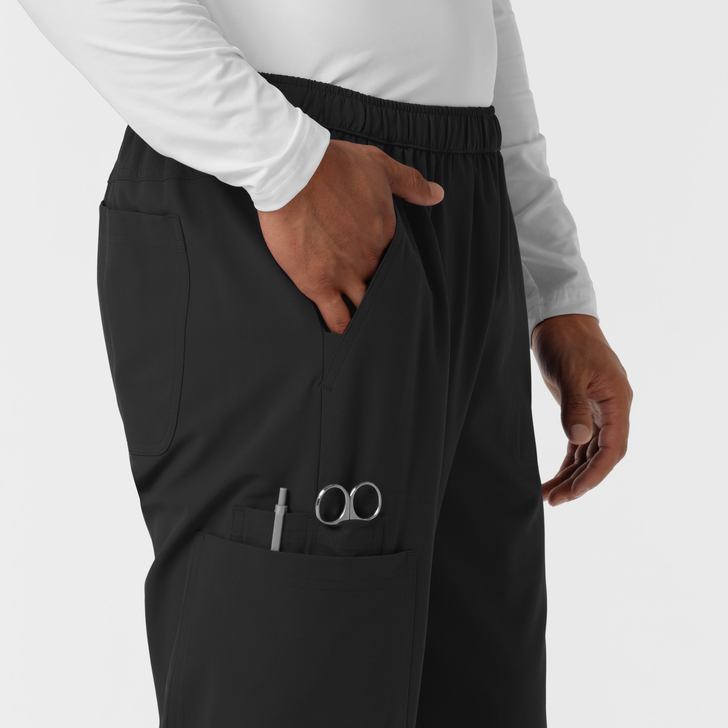 NURTUR Men's Straight Leg Cargo Scrub Pant (5380)