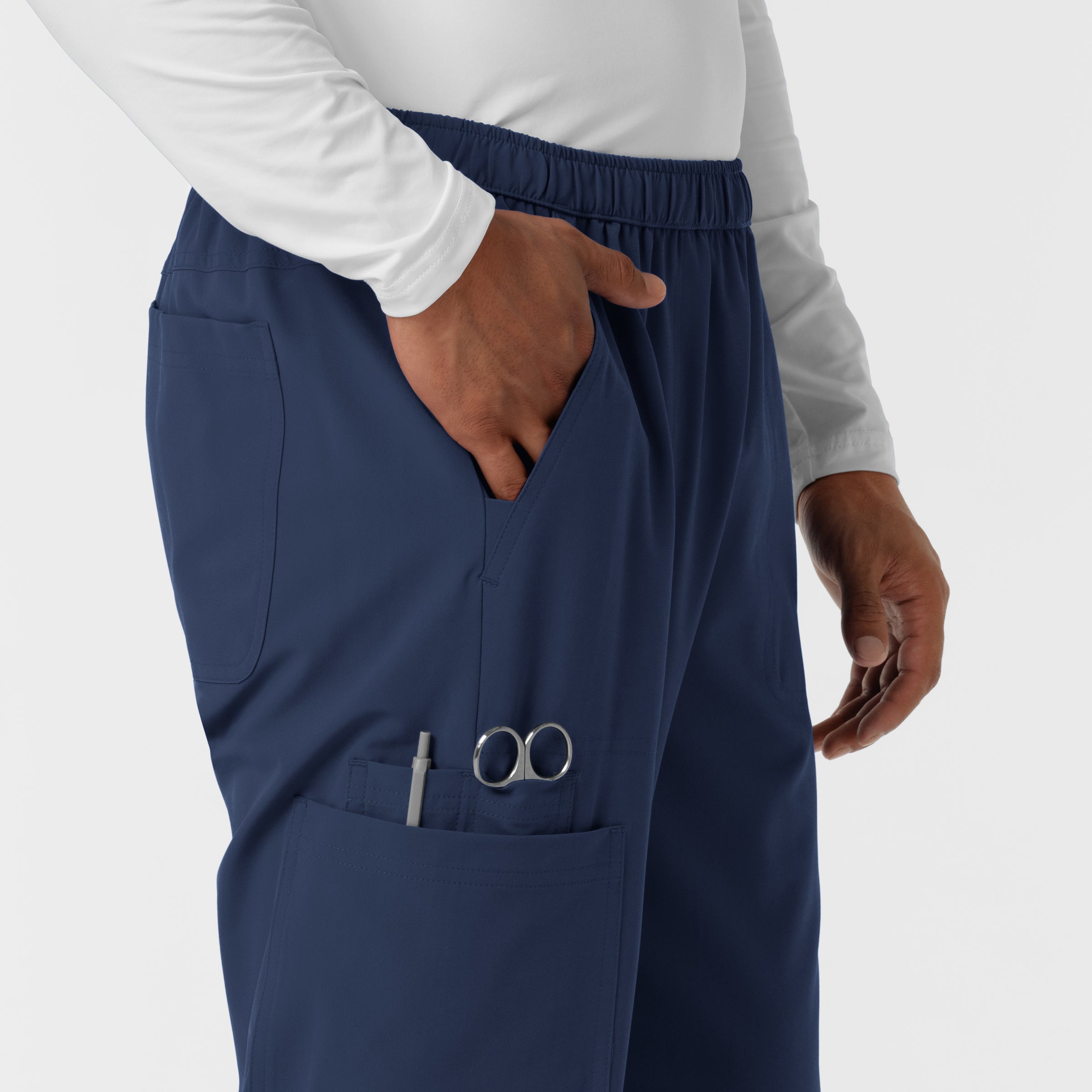 NURTUR Men's Straight Leg Cargo Scrub Pant (5380)