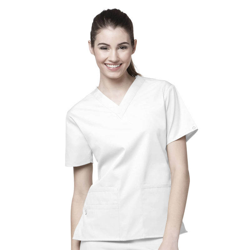 Origins Bravo - Womens VNeck Scrub Top (6016)