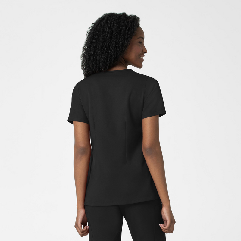 Thrive Women's Fitted 3-Pocket V-Neck Top (6122)