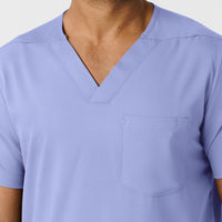 Boundless Mens Multi Pocket VNeck Scrub Top (6351)