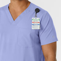 Boundless Mens Multi Pocket VNeck Scrub Top (6351)