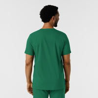 Boundless Mens Multi Pocket VNeck Scrub Top (6351)
