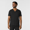 Boundless Mens Multi Pocket VNeck Scrub Top (6351)