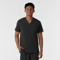 NURTUR Men's V-Neck Scrub Top (6380)