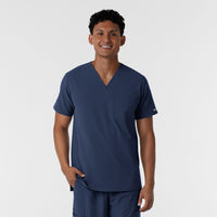 NURTUR Men's V-Neck Scrub Top (6380)