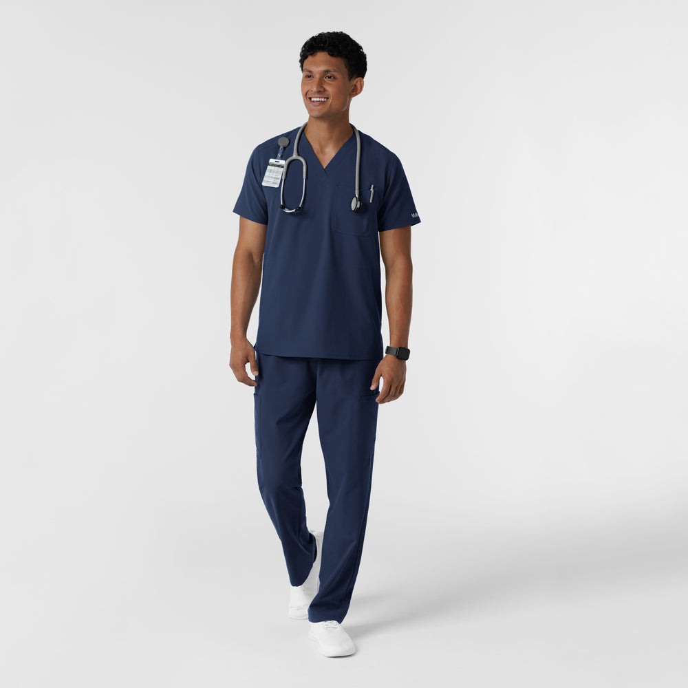 NURTUR Men's V-Neck Scrub Top (6380)