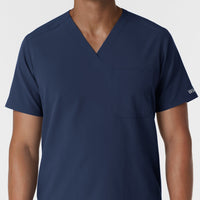 NURTUR Men's V-Neck Scrub Top (6380)