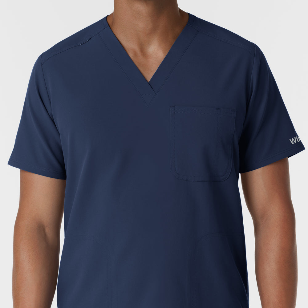 NURTUR Men's V-Neck Scrub Top (6380)