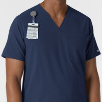 NURTUR Men's V-Neck Scrub Top (6380)