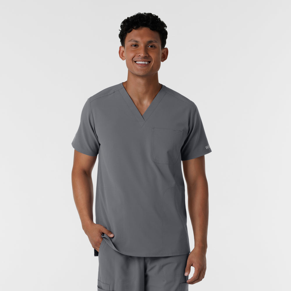 NURTUR Men's V-Neck Scrub Top (6380)