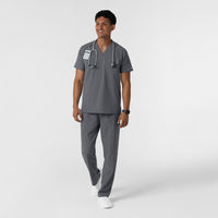 NURTUR Men's V-Neck Scrub Top (6380)