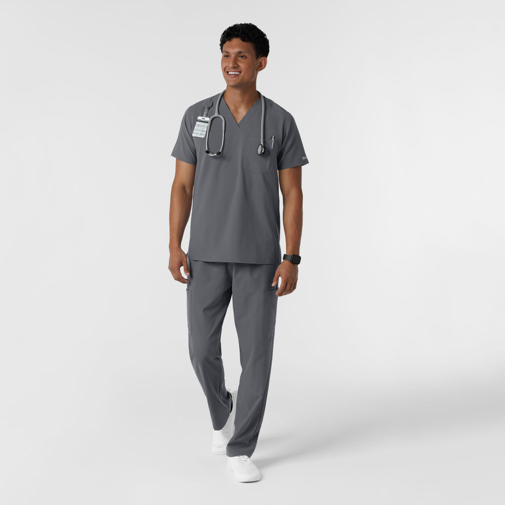 NURTUR Men's V-Neck Scrub Top (6380)