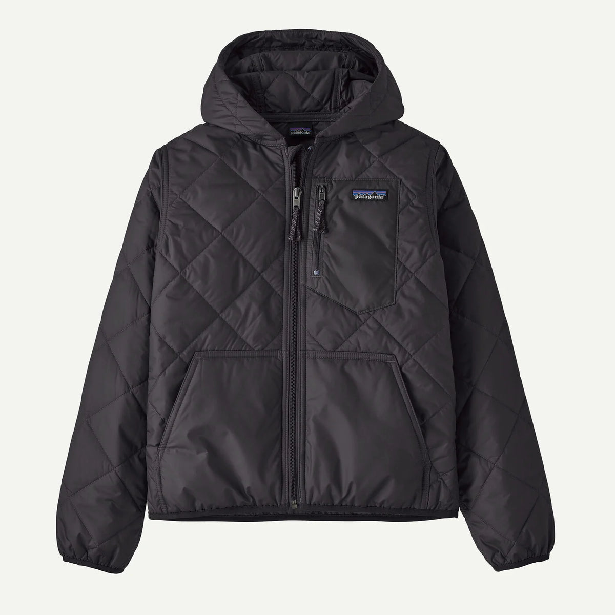 Kids Diamond Quilted Hoody