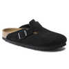 Boston Suede Soft Footbed Clog - Regular Width