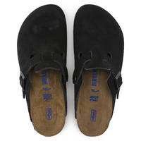 Boston Suede Soft Footbed Clog - Regular Width