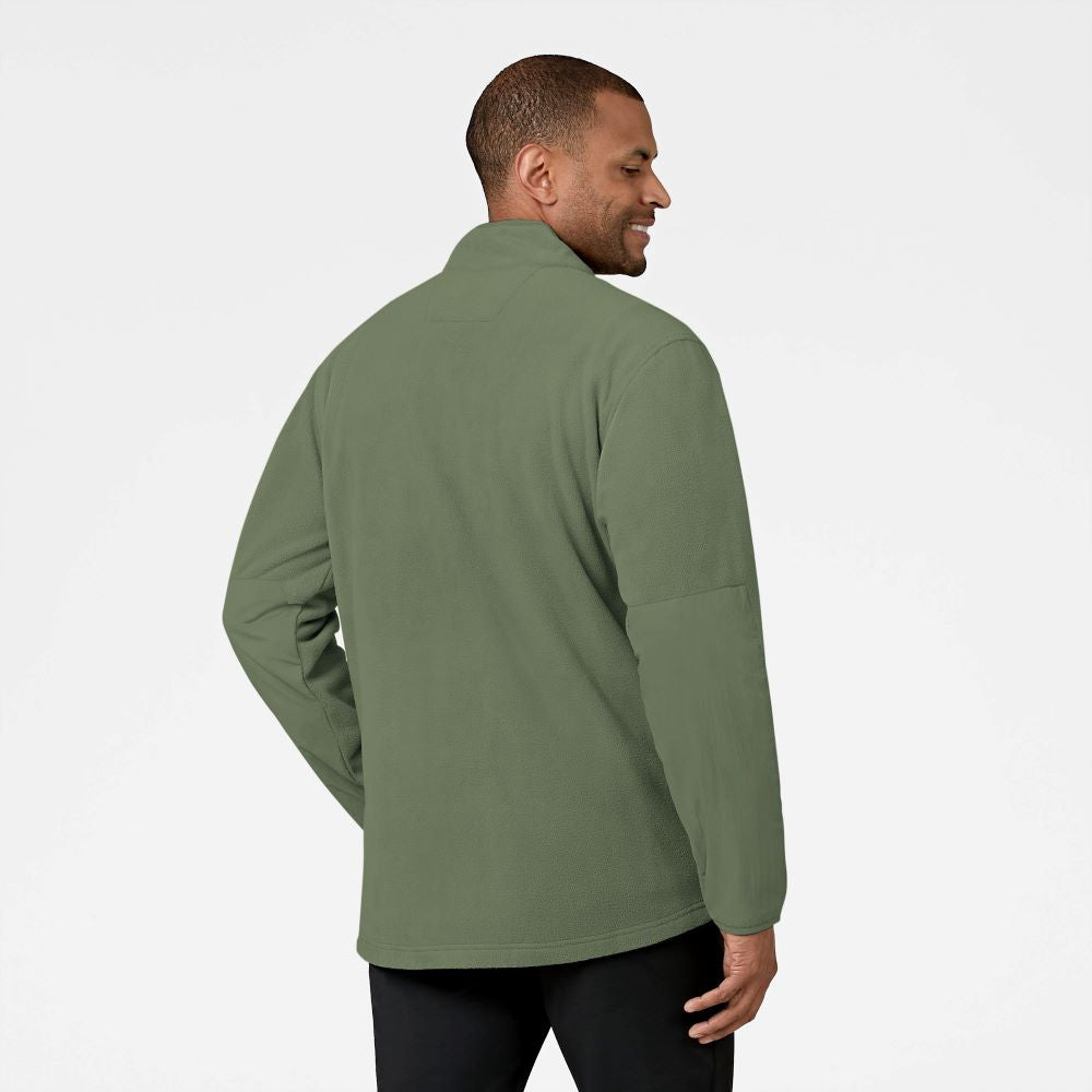 Slate Men's Micro Fleece Zip Jacket (8009)