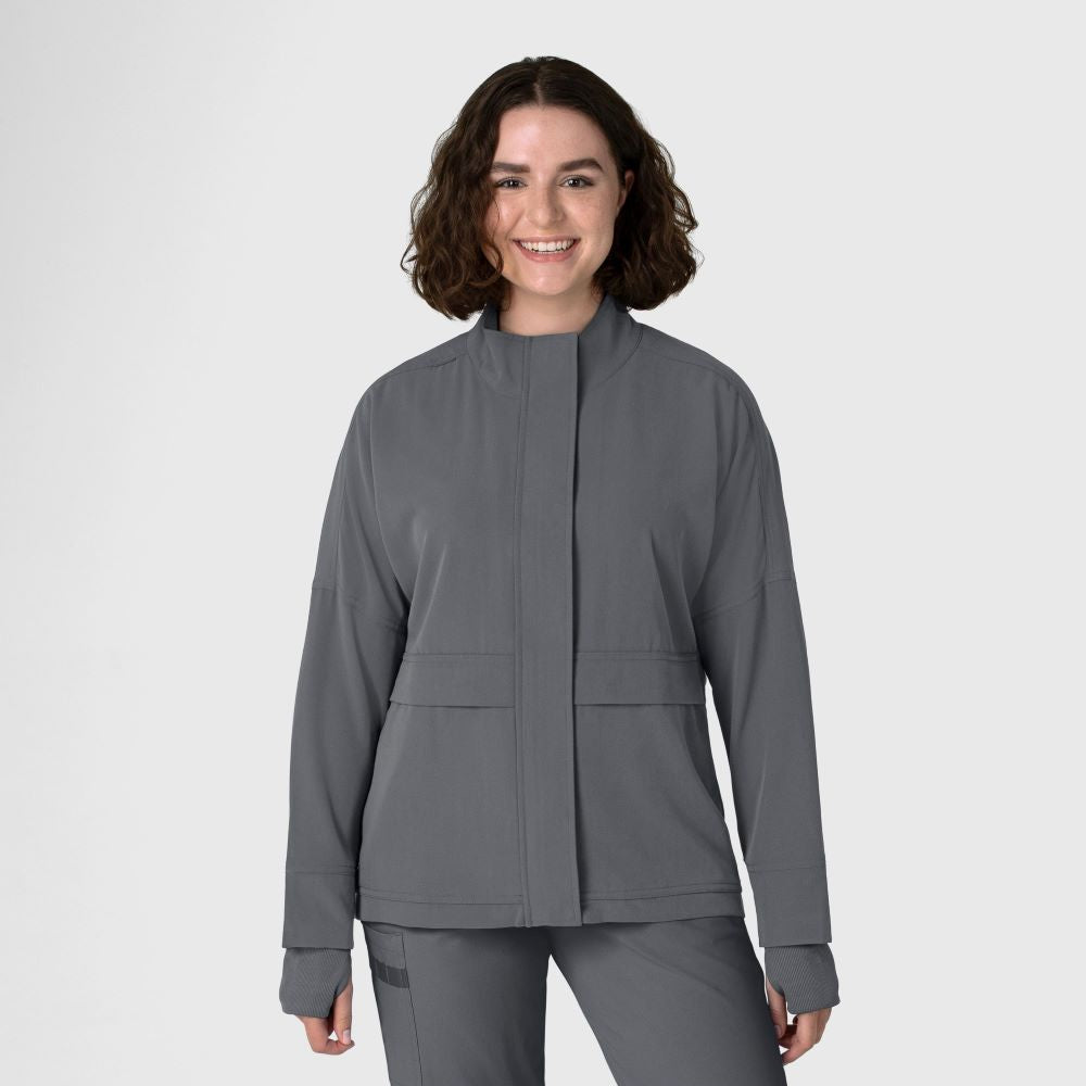 Knits and Layers Women's Germs Happen Packable Jacket (8132)
