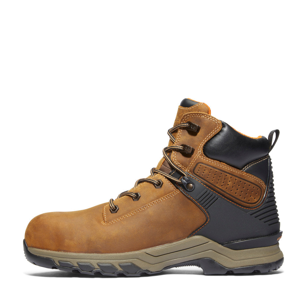 Hypercharge 6" Composite Toe Brown Work Boot (A1RUS-214)