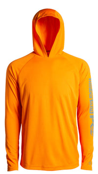 Wicking Good Long Sleeve Hoodie Pro Orange (A1V74-D67)