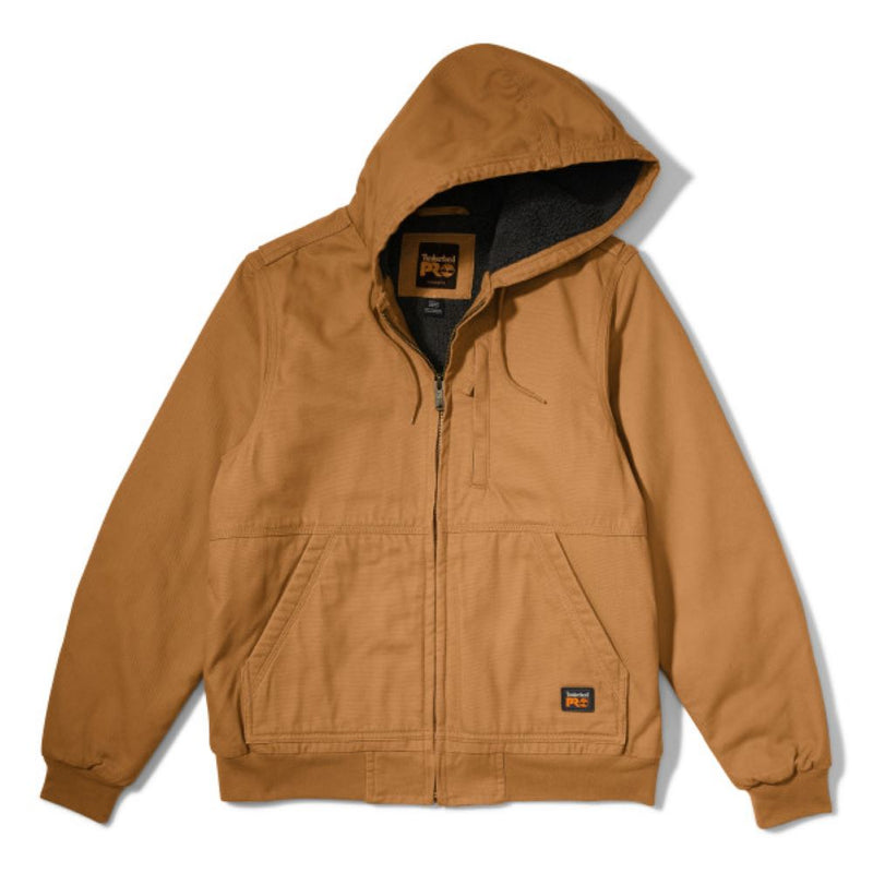 Gritman Lined Canvas Hooded Jacket Dark Wheat (A1VB4-D02)