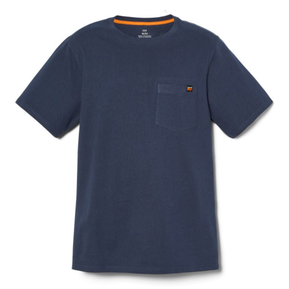 Core Pocket Short Sleeve T-Shirt Iris (A6ER3-019)