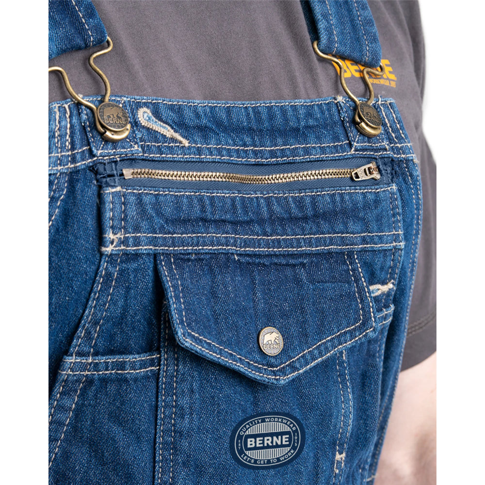 Heritage Unlined Washed Denim Bib Overall