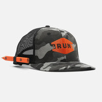 BRUNT Curved Brim Snapback