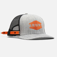 BRUNT Curved Brim Snapback