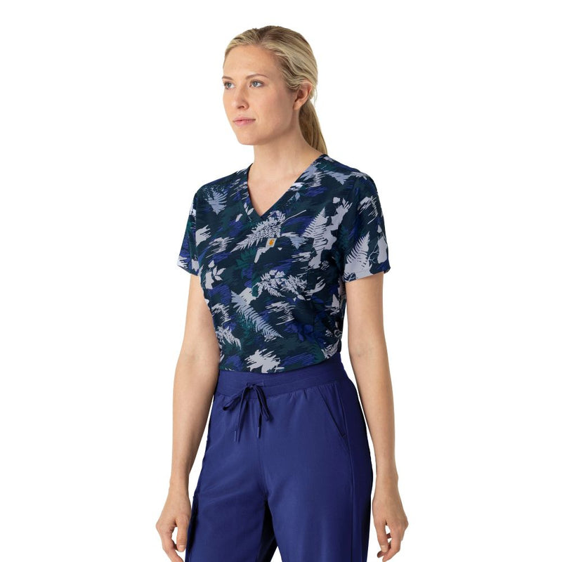 Carhartt Prints TuckIn Print Scrub Top  (C13014)